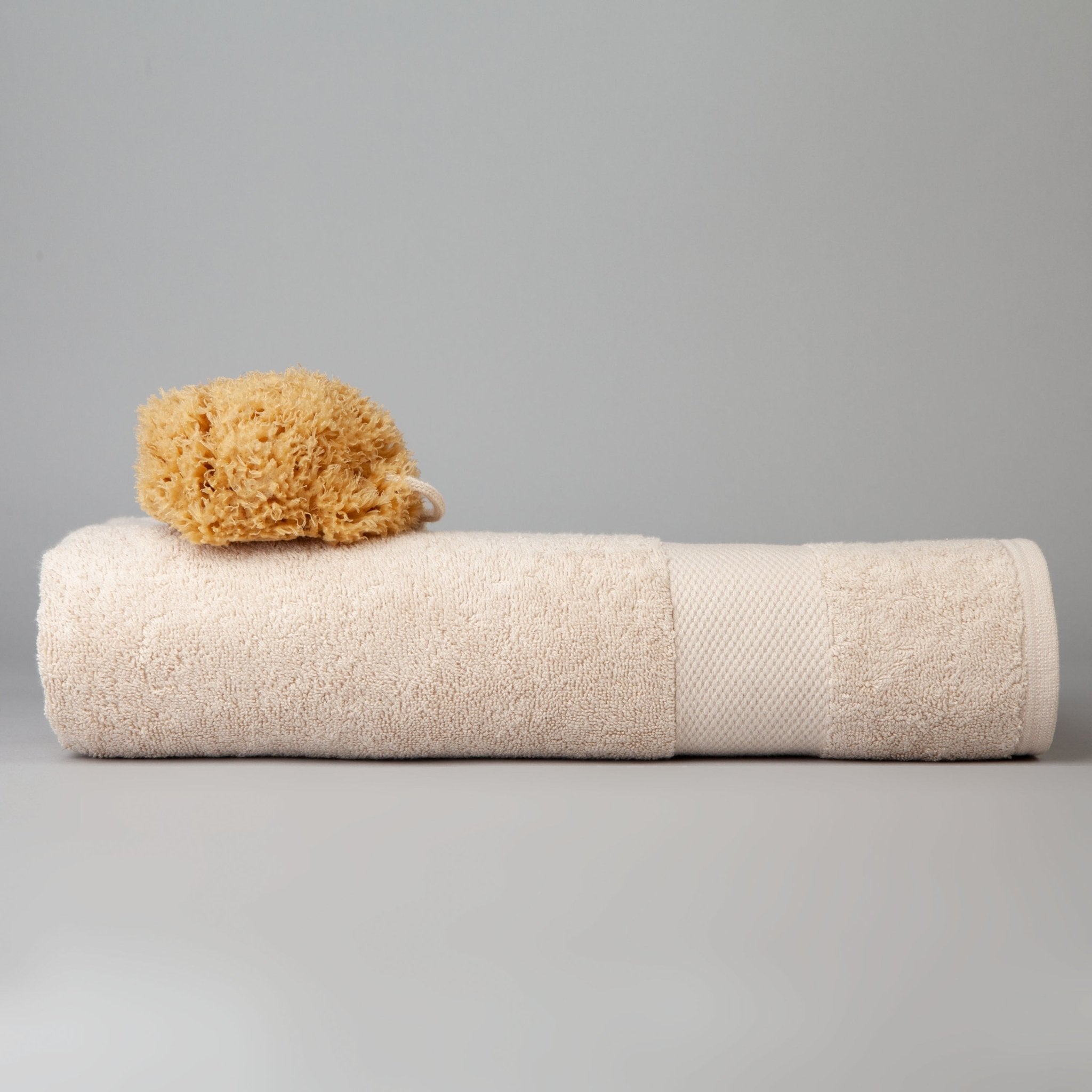 Soft bath towel for a low-waste beauty and body care routine